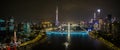 The Night view of Guangzhou Pearl Rive Royalty Free Stock Photo