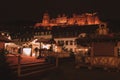 Night view of the Heidelberg old town