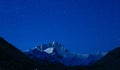 Night view of Himalaya Range Royalty Free Stock Photo