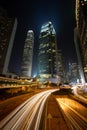 Night view of IFC Hong Kong