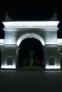 Night view in Astana