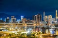 Night view of Kobe City, Meriken Park Harborland