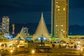 Night view of Kobe City, Meriken Park Harborland