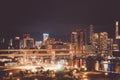 Night view of Kobe City, Meriken Park Harborland