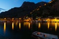 Night view in Kotor Royalty Free Stock Photo