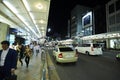 Night view of Kyoto street