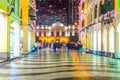 Night view of Leal Senado Building in Macau