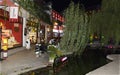 Night view of lijiang shuhe ancient town