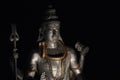 Night view of Lord Shiva statue - Murudeshwar Temple - Gopura - India religious trip - Hindu religion