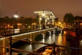 Magere Brug, Amsterdam Royalty Free Stock Photo