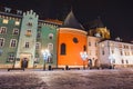 Main Market Square in Krakow, one of the most beautiful city in Poland Royalty Free Stock Photo