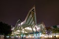 Night view of the main structure of Yuanshan Park