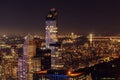 Night view of Manhattan, NYC Royalty Free Stock Photo