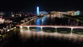 Night view of Liujiang River in Liuzhou, China