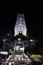 night view of Marithamalai Murugan temple