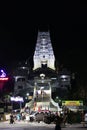 night view of Marithamalai Murugan temple