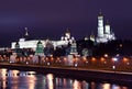 Night View at Moscow Kremlin