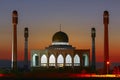 Night view of mosque,Thailand 2