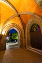 The night view of Myeongdong Cathedral church in Seoul City, South Korea