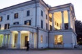 The neoclassical palace Torlonia today Museum of Villa Torlonia in Rome, Italy