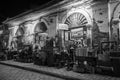 Vigan historic town, illocos sur, philippines, antique shop balck and white