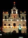 Night view of Our Lady of the Immaculate Conception Church, Pan