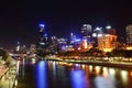 Night View over Yarra River