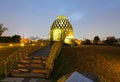 Night view of park in chiayi