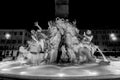 Night view, Piazza Navona, Rome. I