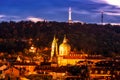 Night view of Prague, Lesser