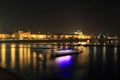 The night View on the Prague National Theater, Czech Republic Royalty Free Stock Photo