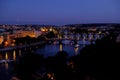 Night view of Prague