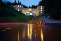 Night View Of Rimske Terme Spa Resort, Slovenia