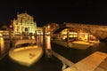 Night view of Santa maria di nazareth church venice Italy