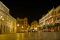 Night view of seville Royalty Free Stock Photo