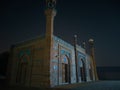Night View of SHAHRUKH-NE-ALAM Mosque Multan, Punjab, Pakistan. Royalty Free Stock Photo