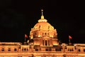 Night view of Shanghai Bund buildings, China Royalty Free Stock Photo