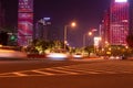 night view in Shenzhen Royalty Free Stock Photo