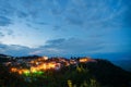 Night view on Signagi, Georgia