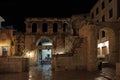 Silver gate, Porta Argentea in old town of Split, Croatia