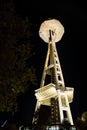 Night view of Space needle in Seattle Washington Royalty Free Stock Photo