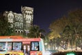 Night View of Streets of Colaba, Mumbai, Maharashtra, India