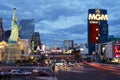 Night view Las vegas Royalty Free Stock Photo