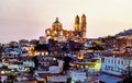 Night view Taxco city , Mexico Royalty Free Stock Photo