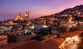 Night view Taxco city , Mexico Royalty Free Stock Photo