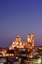 Night view Taxco city in Mexico Royalty Free Stock Photo