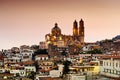 Night view Taxco city , Mexico Royalty Free Stock Photo