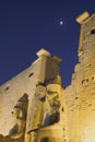 Night view of the Temple of Luxor (Egypt) Royalty Free Stock Photo