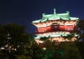 Night view of tengwang pavilion, nanchang city, jiangxi province Royalty Free Stock Photo