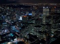 Night view at Toronto Downtown Royalty Free Stock Photo